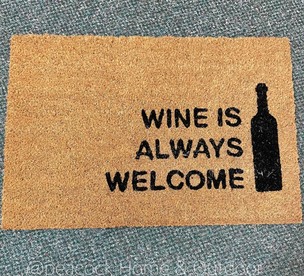 Wine Welcome Mat