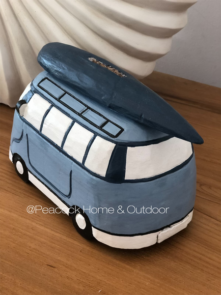 VW Kombi Money Box - blue