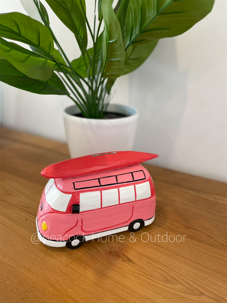 VW Kombi Money Box - pink